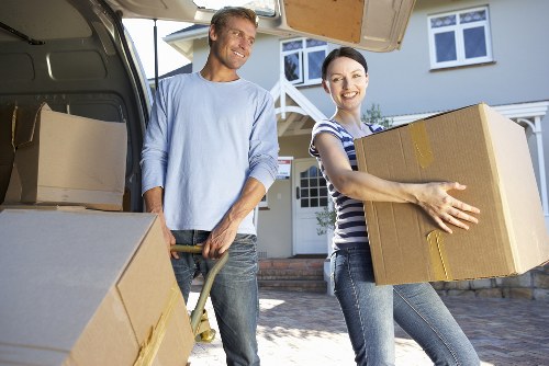 Careful handling of delicate items during transit